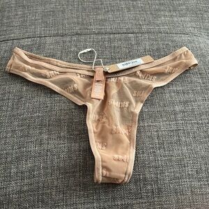 Skims logo Velour, Shimmer